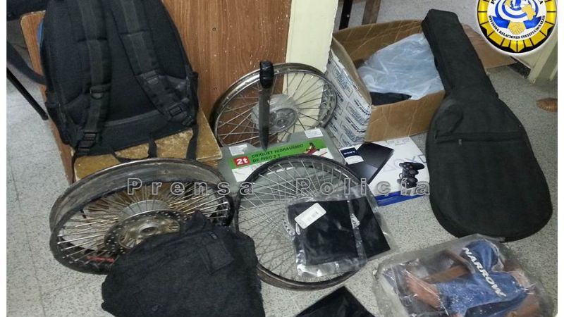 En allanamientos secuestran motos y elementos robados