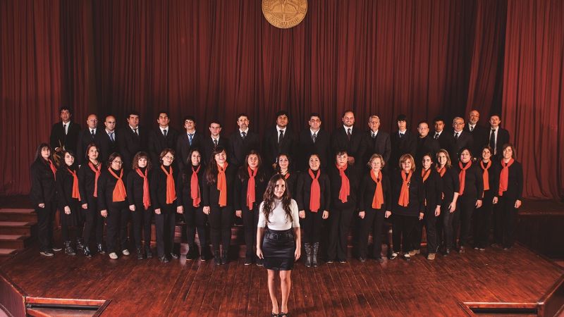 El Coro Universitario, rumbo a Mina Clavero