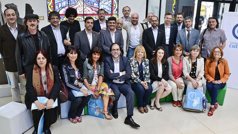 Saseta participó de la asamblea del Consejo Federal de Cultura en la Villa 21