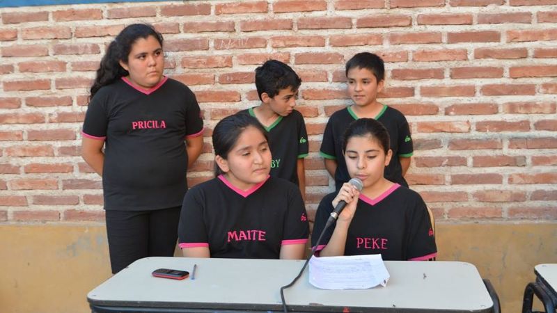 Alumnos cerraron el año con una Radio Abierta