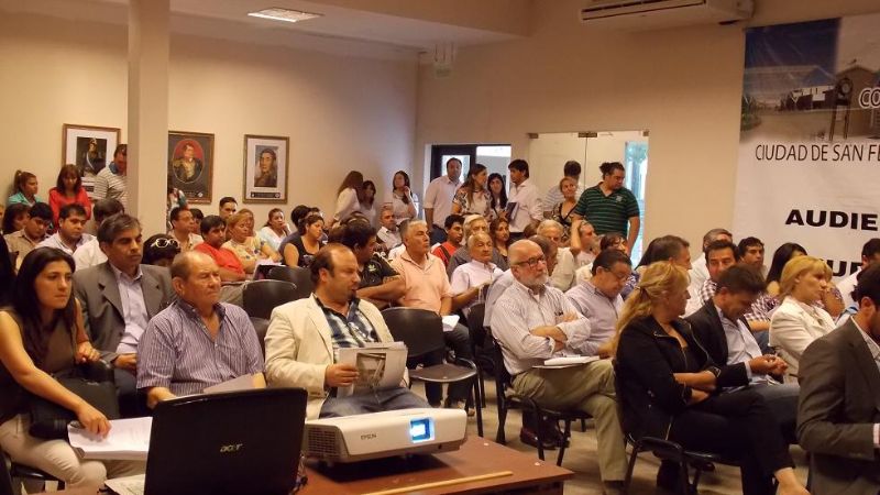 Se realizó la audiencia pública por el traslado de la Terminal 