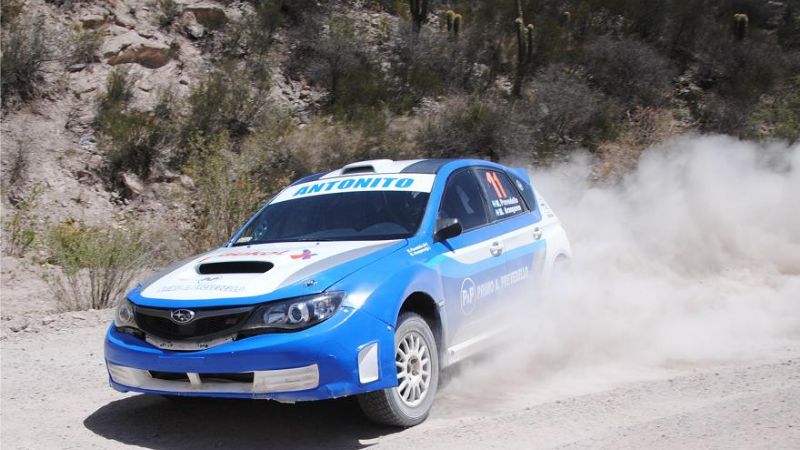 D'Agostini marcha primero en el Rally de Chilecito