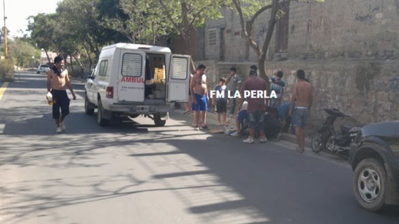 Choque de motos en Andalgalá