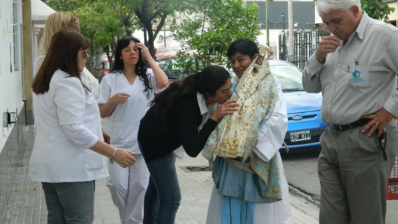 La Virgen también en la Policía Municipal y el Tribunal de Cuentas