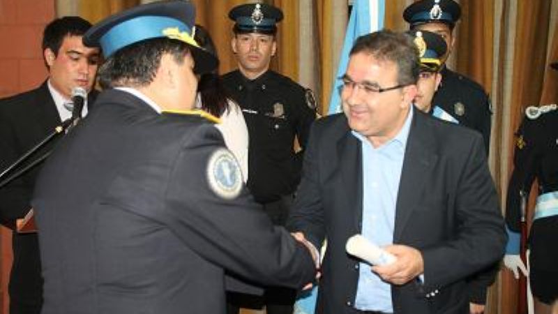 Jalil presente en aniversario 192 de la Policía Federal