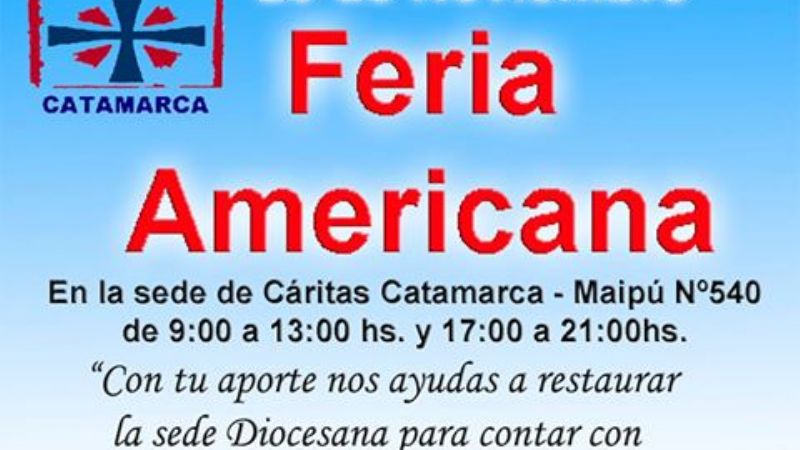 Feria Americana de Cáritas Catamarca
