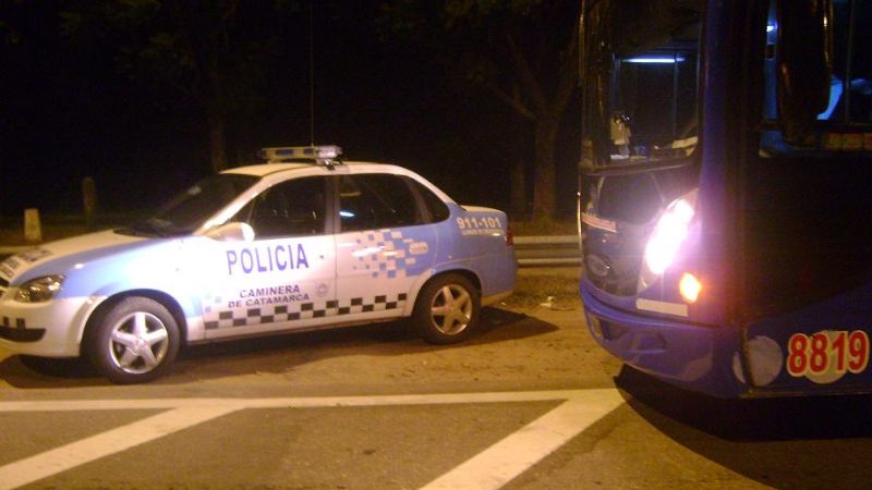 Arrestaron a tres sujetos en la ruta 38