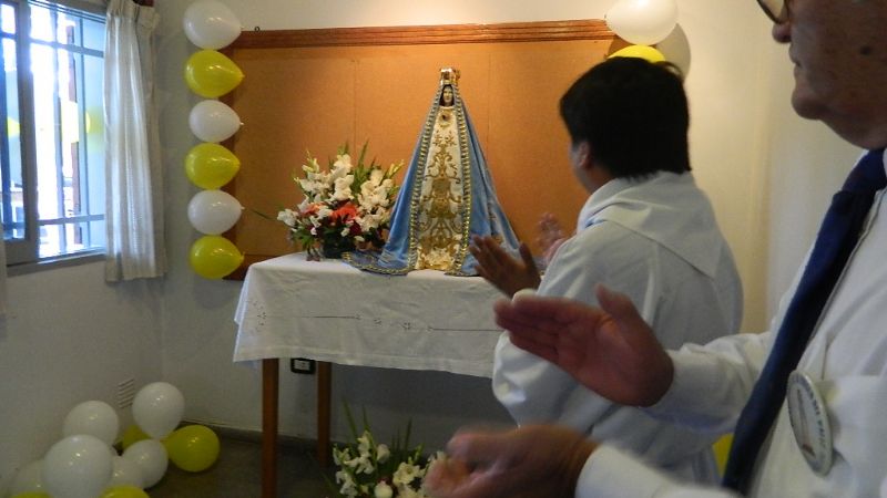 La Virgen sigue su recorrido por organismos públicos