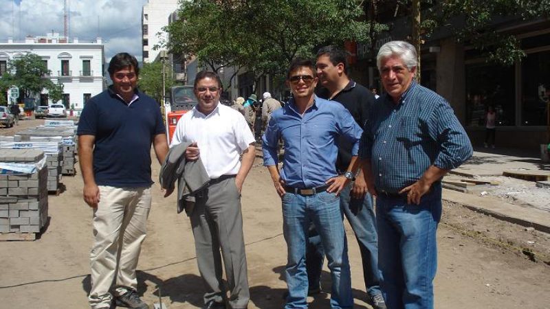 Jalil supervisó tercera etapa de la obra sobre calle República