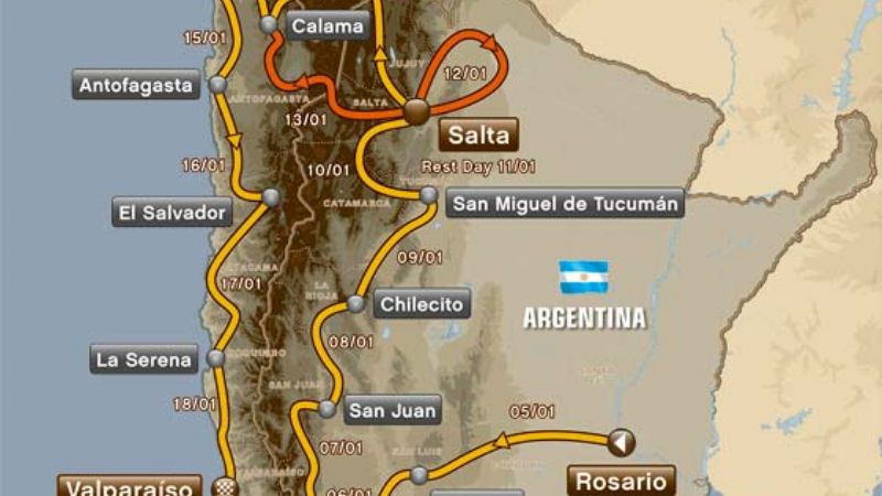 El 9 y 10 de enero, el Dakar 2014 pasará por Catamarca 