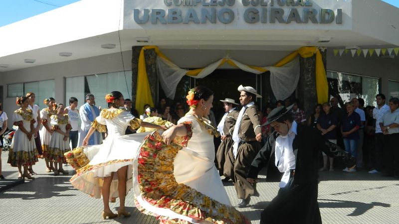 La Virgen visitó el Urbano Girardi, el Colegio Abogados y Defensa Civil