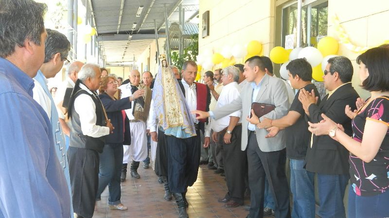 La Virgen del Valle fue recibida en el CAPE