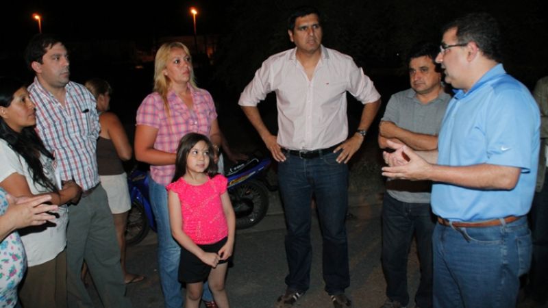 Jalil se reunió con vecinos del sector norte