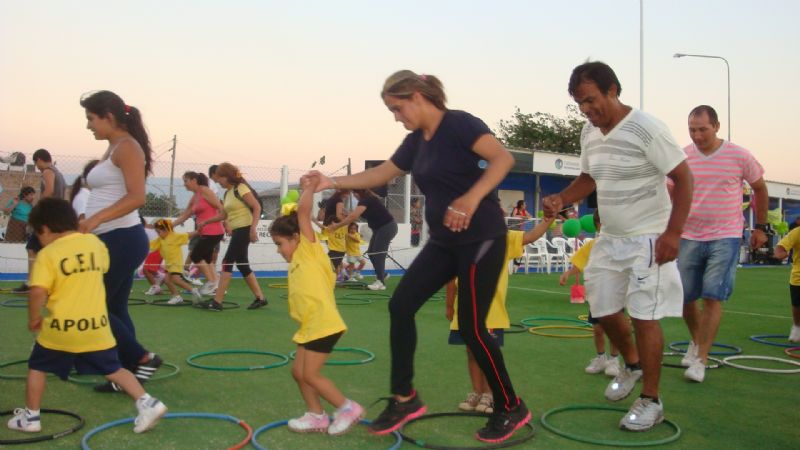 Cierre de los CEIyF con una “Mini olimpiada de participación e integración familiar”