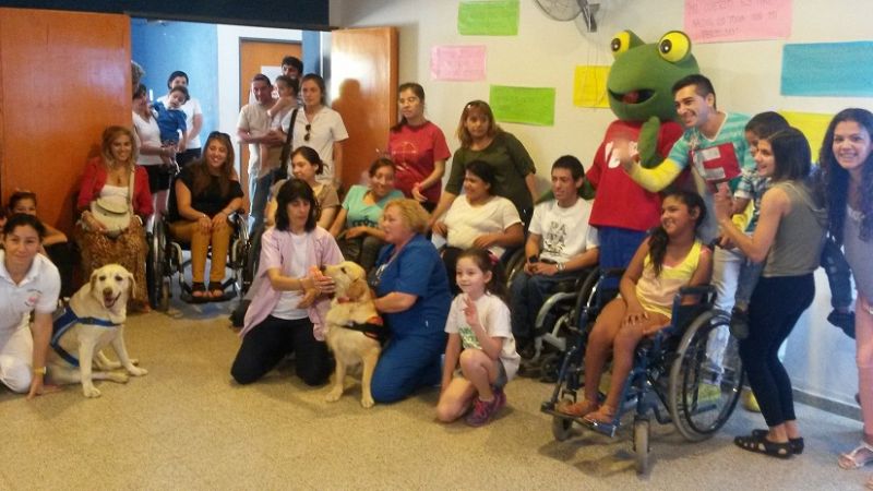 Finalizaron las 1era Jornadas de Terapia Asistida con Perros