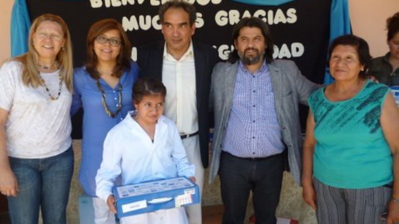 Entrega de netbooks en Belén