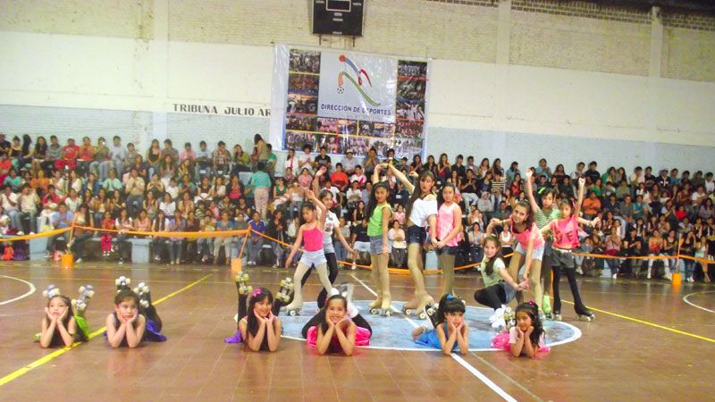Los alumnos se lucieron en la muestra de coreografías