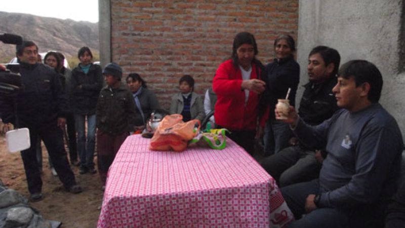 Andersch visitó obras en Las Mojarras