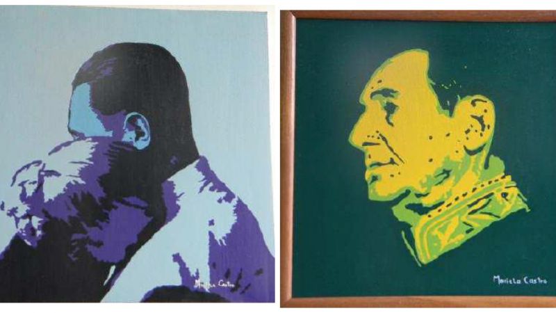 Muestra plástica en el Club Social