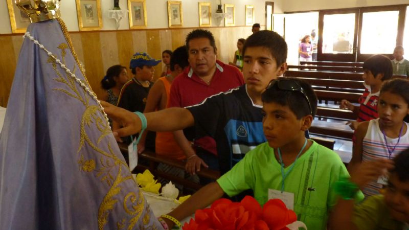 Chicos de Andalgalá visitaron la ciudad