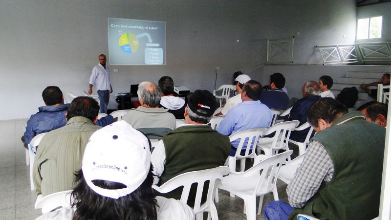 Producción capacitó a beneficiarios de Rincón