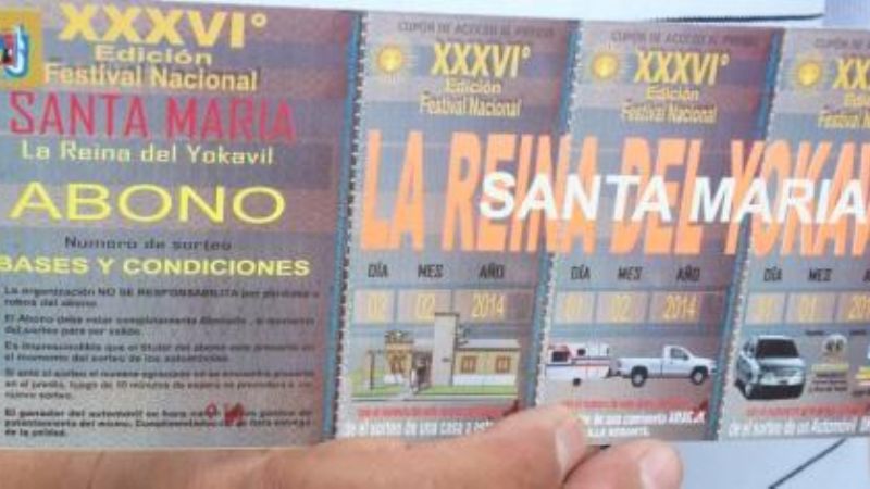 Imponente cartelera para la Fiesta del Yokavil en Santa María
