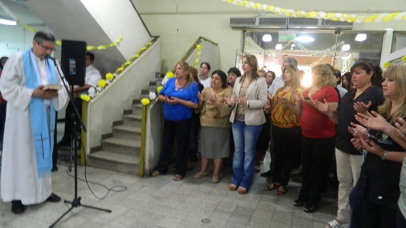 La Virgen visitó Casa de Gobierno y la Municipalidad de la Capital