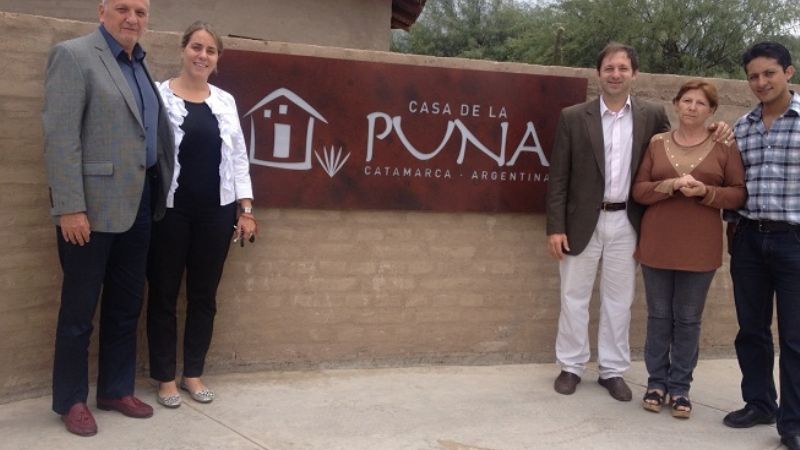 Funcionarios nacionales visitaron la Casa de la Puna