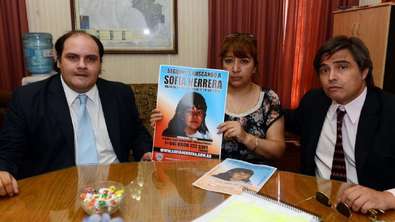 El ministro de Gobierno recibió a la madre de Sofía Herrera