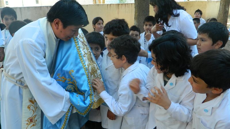 La Virgen visitó unos 130 organismos y dos departamentos del Oeste