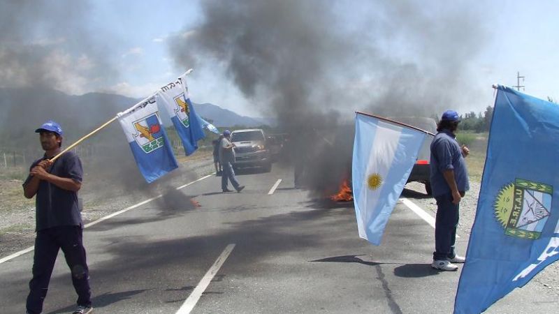 Trabajadores rurales hicieron más de 150 piquetes en todo el país