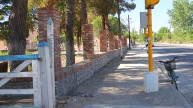 Mejoras en la escuela de Loro Huasi