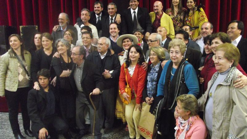 Histórico homenaje que emocionó a los santamarianos