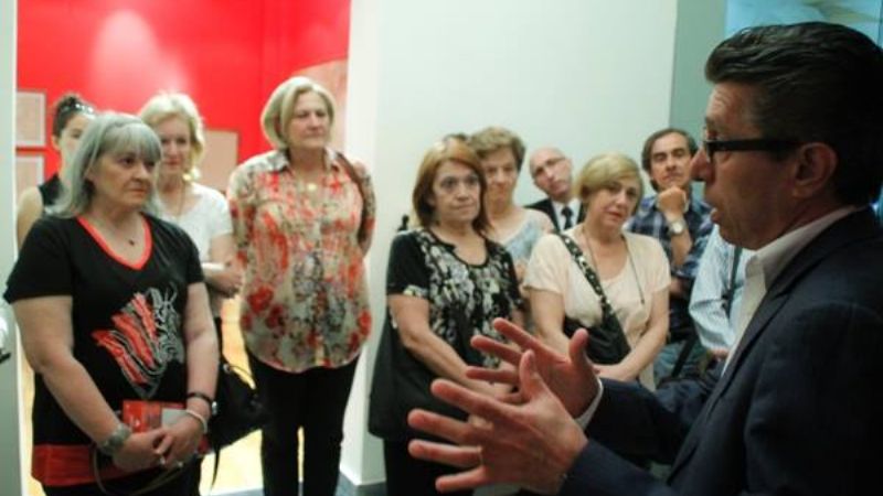 Segunda visita nocturna en el Museo Caravati