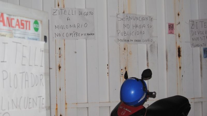 El Ancasti y Zitelli no  cumplen la Ley 26.540