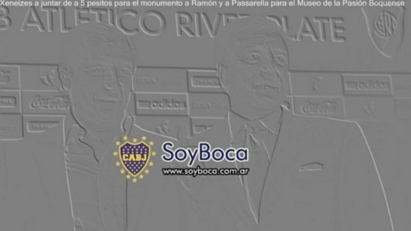 Los afiches para Ramón…