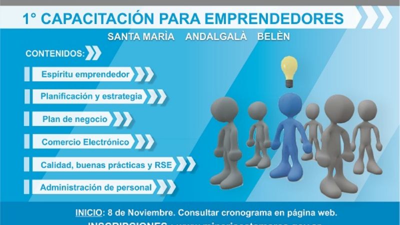 Comienza formación para emprendedores