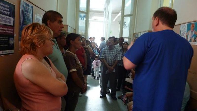 Campaña Nacional de Prevención de Ceguera por Diabetes en la Capital