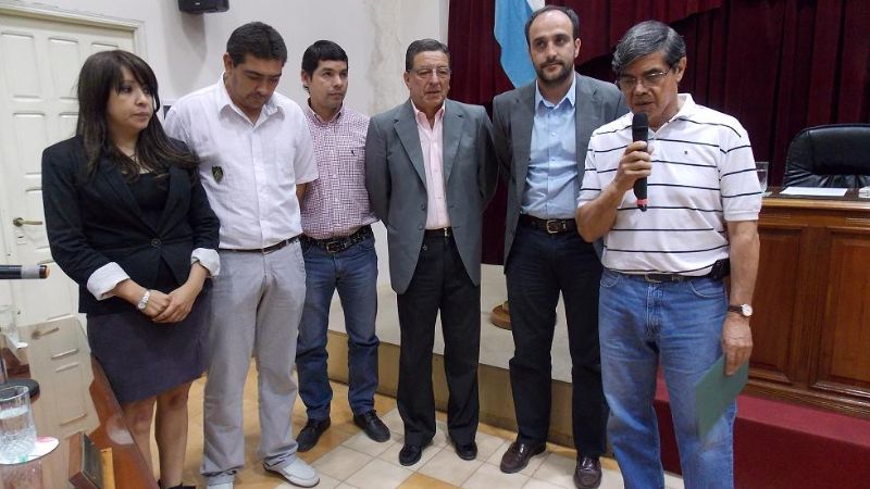 Otorgan Distinción al Mérito a dirigente del club Coronel Daza
