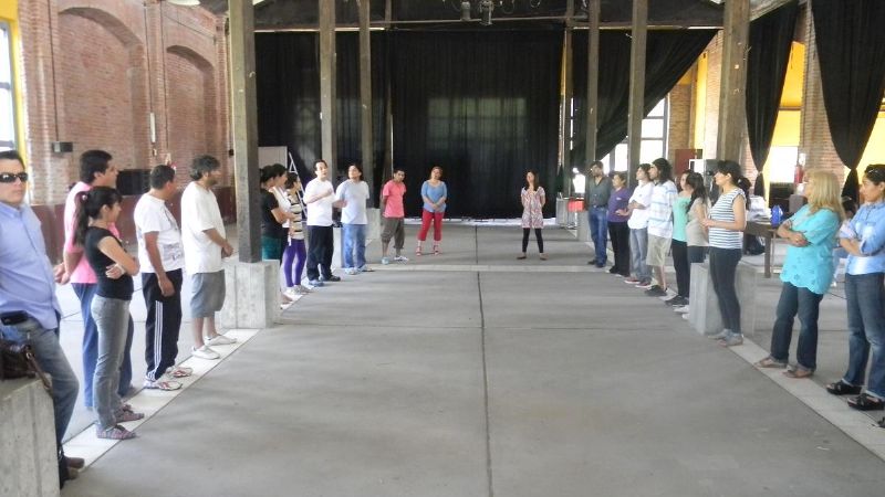 Inició taller en Teatro del Oprimido