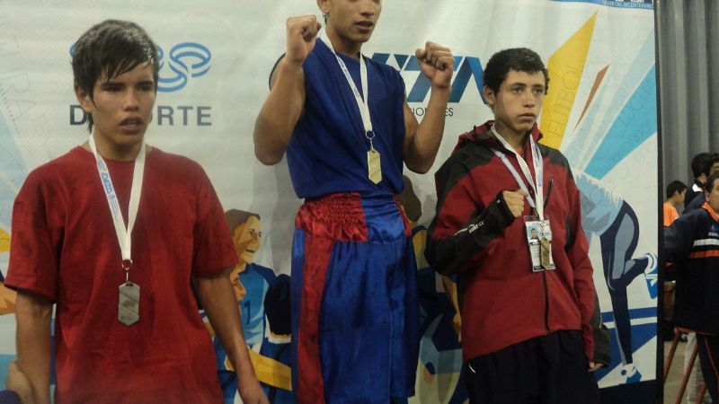 El boxeo quedó en la historia de los Evita