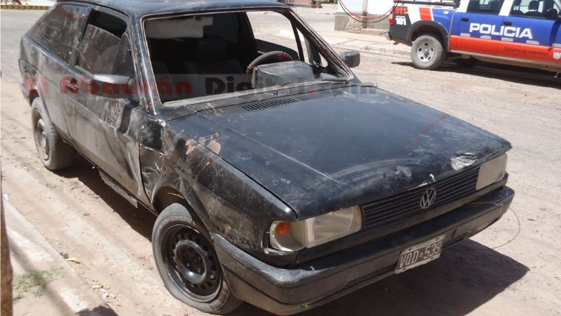 Volcó un auto en Fiambalá