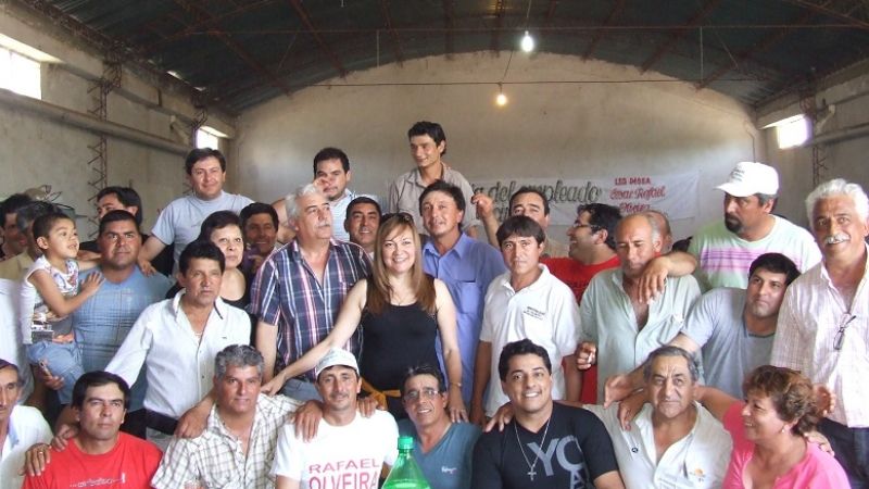 Myrian Juárez con Olveira en Los Altos