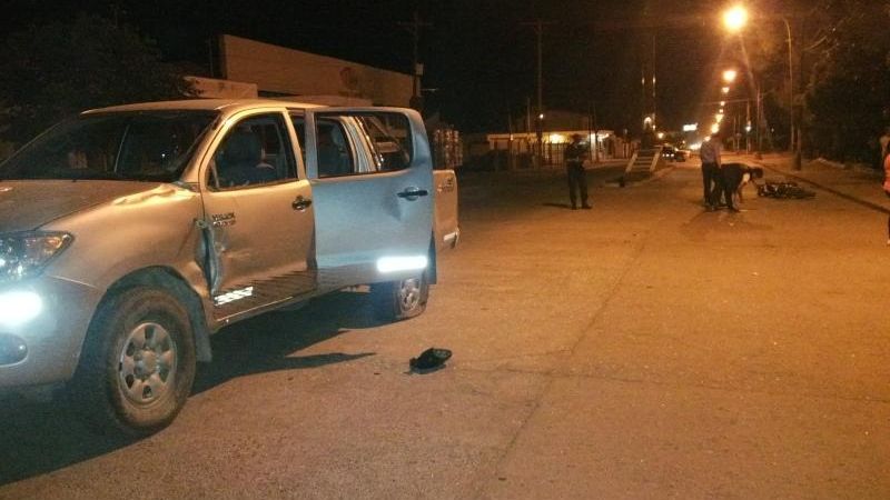 El fiscal González involucrado en un accidente de tránsito 