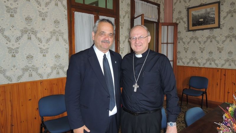 Barros se reunió con Urbanc por una agenda común