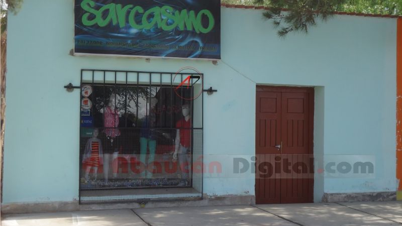 Menores robaron en una tienda