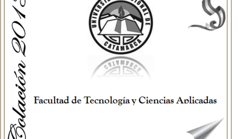 Acto de colación de grado en Tecnología y Ciencias Aplicadas