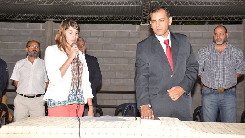 Asumió Carlos Luna como intendente de Mutquín