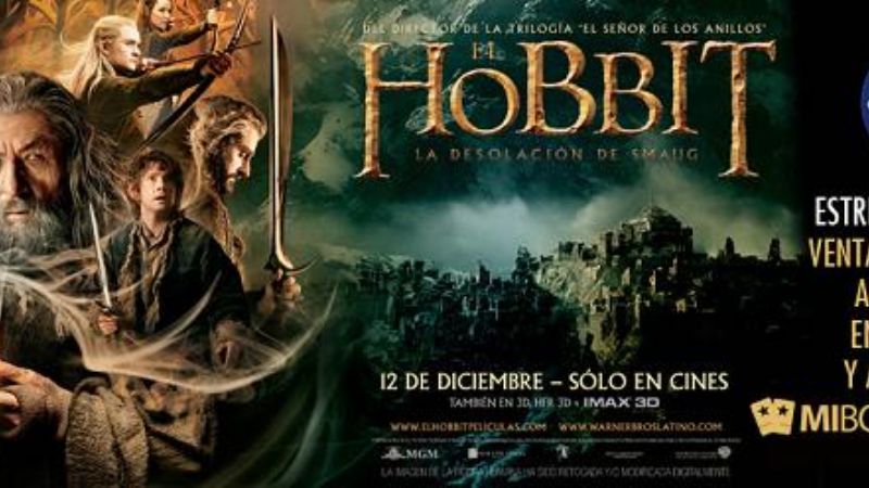El Hobbit: la desolación de Smaug, llega a la pantalla grande