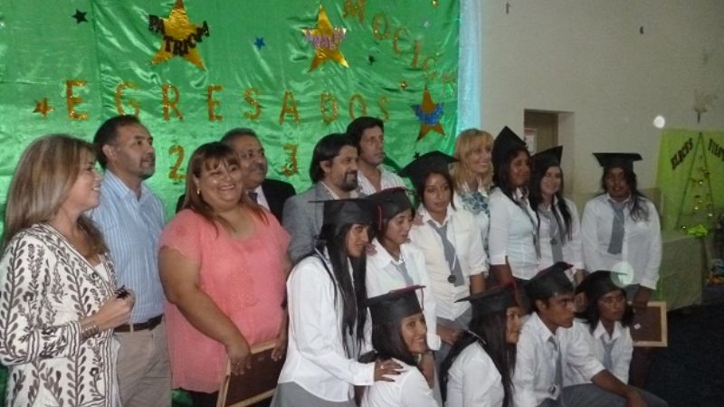 Egresó la primera promoción de las Escuelas Secundarias Rurales